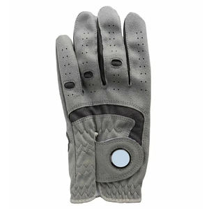 Hot Sale Golf <b>Gloves</b> Soft Touch Cabretta Leather Sheepskin Leather Reinforced Palm Breathable Mesh Anti Slip Performance <b>Gloves</b> - Product Image 5