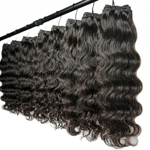 Extensiones de Cabello Humano Natural Ondulado Indio 100% Sin Procesar - Product Image 1