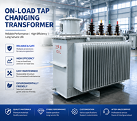 Transformateur de puissance triphasé immergé dans l'huile de 400 KVA avec changeur de tension sous charge (OLTC), autotransformateur à bobine toroïdale, 50/60 Hz, norme IEC