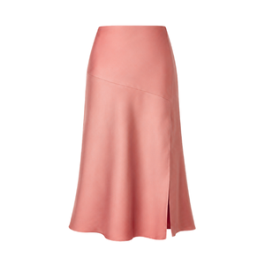 Falda Elegante Informal y Transpirable de Estilo Moderno para Mujer, Tipo Seda Satinada, para Ropa de Negocios, Corte Ajustado - Product Image 3