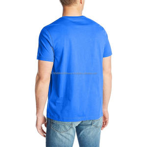 T-shirt personnalisé pour homme en microfibre, 100 % coton épais à manches courtes, imprimé sur mesure – Nouvelle collection 2026, vente chaude - Product Image 4