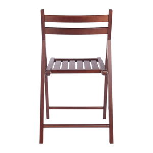 Chaise pliante en teck massif, chaise de salle à manger d'extérieur, chaise pliante en bois portable, mobilier de jardin et de terrasse - Product Image 5