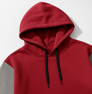 Custom Wholesale Unisex Ski Hoodie Winter <b>Thermal</b> <b>Fleece</b> Pullover Windproof Outdoor Snowboard Patchwork Contrast Hoodies Men - Product Image 4