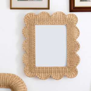 Natural Cane <b>Wicker</b> Photo Frame Woven Design Handmade Rustic Wooden Picture Frame for Home and Office <b>Decor</b> - Product Image 4