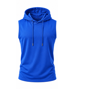 Sudadera sin Mangas para Hombre, con Logotipo Personalizado, de Algodón y Felpa, para Entrenamiento Atlético, Gimnasio, Fabricante de Ropa Deportiva de Marca Privada - Product Image 4