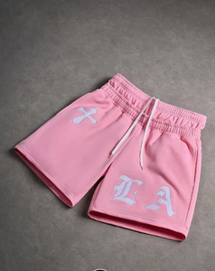 Shorts en jean double taille pour hommes – Tendance estivale, style décontracté streetwear - Product Image 1