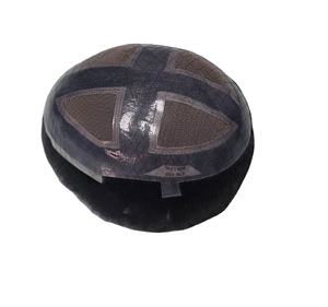 Perruque et toupet pour homme en cheveux indiens Remy de Taz Hair BD avec dentelle frontale Deep Wave et Water Wave, légers et écologiques - Product Image 6