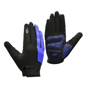 Guantes de Ciclismo Negros con Dedos Completos, Transpirables, Antideslizantes, con Gel en la Palma, para Ciclismo y Deportes al Aire Libre - Product Image 2