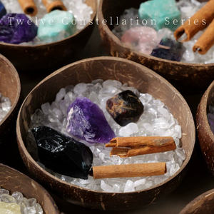 Set de Limpieza de Cristal de Cuarzo LANJO con Cuenco de Coco, 200 Mallas de Virutas de Cuarzo y Varillas de Canela para Meditación y Sanación Energética - Product Image 4