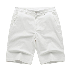 Shorts Bermuda déchirés en polyester de couleur unie pour hommes, taille mi-haute avec cordon de serrage, décontractés, séchage rapide, respirants, pour la gym, logo personnalisé - Product Image 6