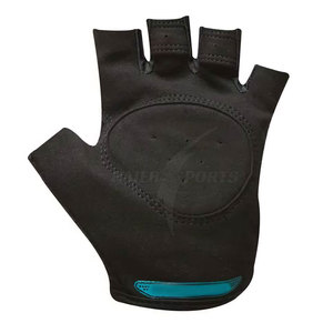 Gants de cyclisme unisexes à demi-doigts en néoprène à marque privée - compatibles avec les écrans tactiles, résistants à l'eau, fabriqués au Pakistan - Product Image 1