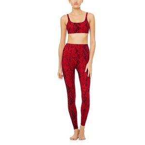 Ensemble de yoga pour femmes de haute qualité personnalisé, respirant, taille élastique, 2 pièces, ensembles de yoga fitness - Product Image 1