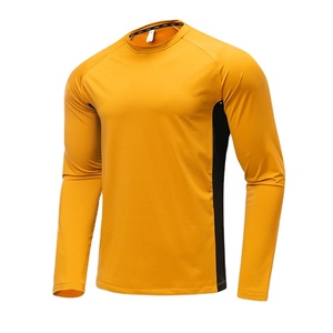 เสื้อยืดแขนยาวผู้ชายและผู้หญิงหลากสีระบายอากาศได้ดี, เสื้อยืดสำหรับใส่วิ่งเล่นกีฬากลางแจ้งยิมฤดูหนาวฤดูใบไม้ร่วง - Product Image 1