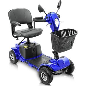Monopattino Elettrico a 4 Ruote Migliorato per Anziani e Adulti, Design Compatto Pieghevole con Luci, Velocità Massima 24 km/h - Product Image 1