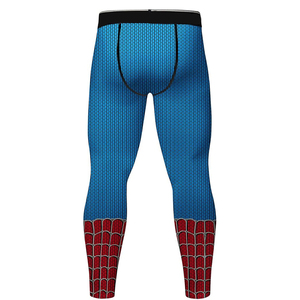 Leggings de compression sportifs pour hommes OEM, extensibles, pour fitness et course, sous-vêtement technique, vêtements de sport à marque privée - Product Image 4