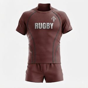 Nouveau maillot de rugby RIVIAN ATLANTIC, impression par transfert thermique, couleur unie, 100% polyester, qualité supérieure pour hommes - Product Image 2