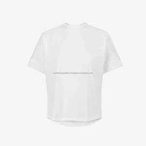 T-shirt basique à manches courtes et col rond coupe ajustée pour femmes T-shirt imprimé avec logo personnalisé avec techniques brodées Vêtements de base d'été - Product Image 6