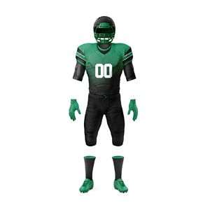 Professional American Football Uniform <b>Set</b> Durable Polyester Jersey with Athletic Pants Bulk Wholesale Supplier - Product Image 3