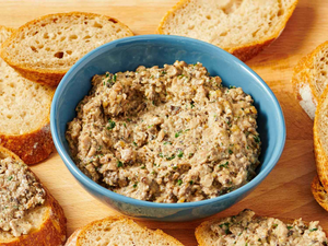 Sustainable Shiitake <b>Mushroom</b> Pate Smooth Vegan <b>Paste</b> With Deep Savory Aroma And Refined Texture - Product Image 4