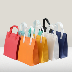 กระเป๋าเก็บความเย็นแบบสะพายไหล่ ทำจากผ้าไม่ถักทอ รีไซเคิลได้ ใช้ซ้ำได้ สำหรับใส่เสื้อผ้า รองเท้า จัดส่ง และจัดเก็บ - Product Image 5
