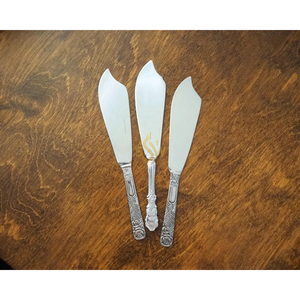 Stylish <b>Cake</b> <b>Server</b> Set With Brass Handle Dessert Serving Utensil Wedding Party Dining Tableware Pastry Knife <b>Cake</b> <b>Server</b> - Product Image 1