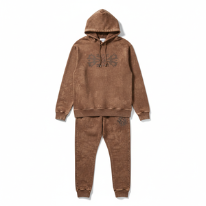 Survêtement pour homme de haute qualité, 100% coton, design personnalisé, poids lourd, lavage à l'acide, vente en gros de survêtements pour homme - Product Image 1