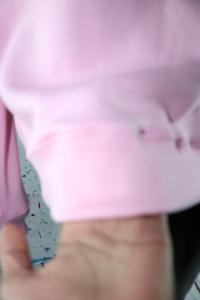 เสื้อสเวตเชิ้ตคอเต่า TX SOC สีชมพู ปักลายสีขาว 100% คอเสื้อกว้าง ยี่ห้อ URBAN PRODUCTIONS - Product Image 6