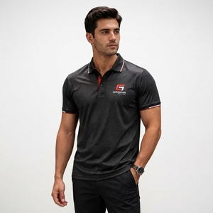 Polo pour homme en coton premium, vêtements de performance, marque privée, avec service OEM, tailles OEM, solution de fabricant en gros - Product Image 5