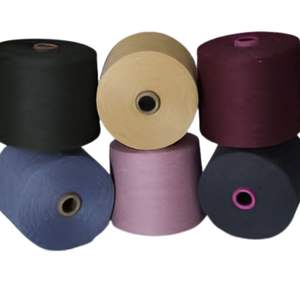 Hilo de Poliéster Reciclado Melange de Calidad Premium, Suministro a Granel, Ne 20/1, Técnica OE, Antiestático, de Fabricante de Hilos Indio - Product Image 4