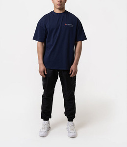 เสื้อยืดโอเวอร์ไซส์สั่งทำขายส่ง ผ้าฝ้ายพรีเมียม สตรีทแวร์ ระบายอากาศได้ดี ผ้าคุณภาพสูง รับผลิตเสื้อผ้าแบบ OEM ODM - Product Image 1