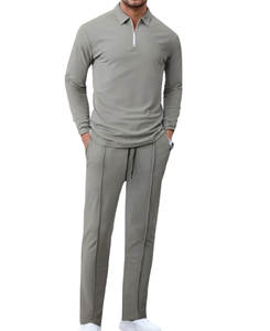 Conjunto de chándal cortavientos personalizado OEM para hombre, con logotipo personalizado, ropa de calle, chándales ligeros y transpirables para primavera/verano - Product Image 1