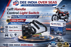 Interrupteur de commande de phare de moto côté conducteur (gauche) pour Hero Passion OEM 35210-KCC-870 - Product Image 2