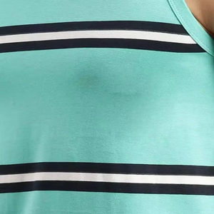 เสื้อกล้ามมัดย้อมคอกลมสำหรับผู้ชายเสื้อแนวสตรีทเสื้อผ้าลำลองสไตล์ฤดูร้อนผ้าใยไม้ไผ่ระบายอากาศได้ดี - Product Image 6