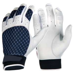 ถุงมือตีเบสบอลหนังแพะคุณภาพพรีเมียมแบบใหม่ ขายดี พร้อมโลโก้สั่งทำพิเศษ ระบายอากาศได้ดี ใช้ได้ทั้งมือซ้ายและขวา ปิดด้วยแถบตีนตุ๊กแก - Product Image 2