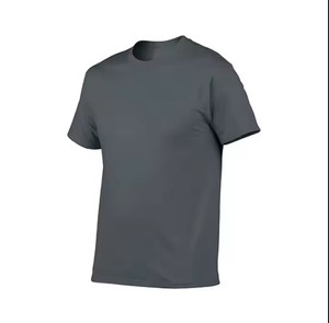 Camiseta Casual de Manga Corta con Cuello Redondo para Hombre, 100% Algodón, Corte Regular, Color Amarillo - Product Image 2