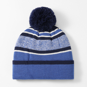 Wholesale Custom Super Quality Wool Blend Winter <b>Beanie</b> Hat Printed Logo Breathable <b>Waterproof</b> Jacquard Skull Cap Warm - Product Image 6
