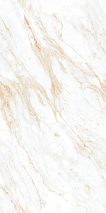 กระเบื้องปูพื้นและผนังลายหินอ่อนมันเงา Moon Crema Solid Texture ขนาด 600x1200 มม. สำหรับห้องนั่งเล่น ห้องน้ำ โรงแรม และบ้านพัก - Product Image 5