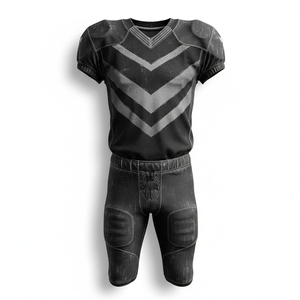 Servicio OEM, Uniforme de Fútbol Americano Personalizado, Jersey de Equipo de Malla de Poliéster, Doble Capa, Uniforme para Práctica y Juego - Product Image 1
