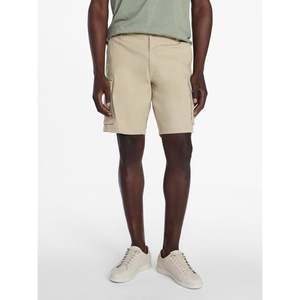 Wholesale Mid Rise Waist Knee Length 100% Cotton OEM Custom Made Logo Anti-Wrinkle Multi Pockets Woven Men's Cargo Shorts - Product Image 5