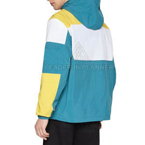 เสื้อแจ็คเก็ตกันน้ำสำหรับผู้ชาย ผลิตจากโพลีเอสเตอร์ 100% ดีไซน์ใหม่ ขายส่ง รับออกแบบโลโก้ เสื้อแจ็คเก็ตกันลมสำหรับผู้ชาย - Product Image 3