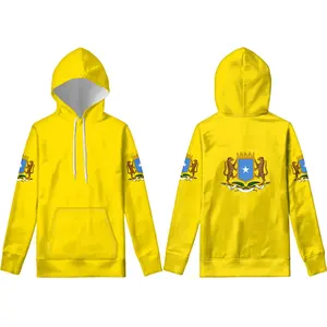 Sweat à capuche pour homme en polyester et élasthanne imprimé, flexible, confortable, avec design par transfert thermique - Product Image 5