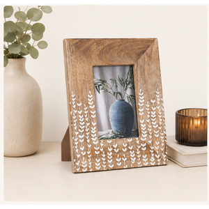 Handcrafted Mango <b>Wood</b> Photo <b>Frame</b> Wholesale Carved Leaf <b>Picture</b> <b>Frame</b> for Tabletop Home Decoration Photo <b>Frame</b> On Sale - Product Image 4