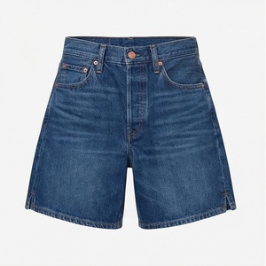 Shorts de Mezclilla Desgastados de Verano para Mujer, Estilo Casual, Cómodos y Elegantes, Diseño Roto, Personalizados de Primera Calidad - Product Image 1