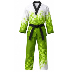 Wholesale Price OEM Hot <b>Sale</b> Cotton Long Sleeves Taekwondo Uniform Martial Arts Wholesale Taekwondo Uniform - Product Image 2