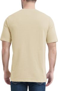 Camiseta de Algodón Grueso Personalizada al por Mayor para Hombre, Camiseta Lisa de Talla Grande para Impresión Personalizada, Ropa de Alta Calidad - Product Image 4