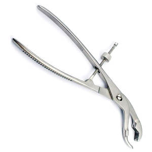 Pinzas para Sujetar Huesos VERBRUGGE de 6″ Autocentrantes con Bloqueo Rápido, Instrumento Quirúrgico Ortopédico Premium para Agarrar Huesos de Forma Segura - Product Image 3