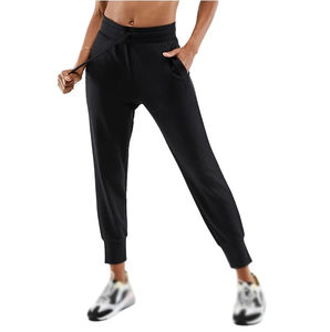 Pantalon de survêtement d'hiver pour femme, style sport, couleur et taille personnalisables, taille élastique, haute qualité, tendance, coupe confortable - Product Image 6