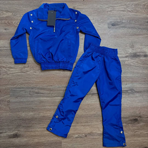 Conjunto Deportivo Informal de Dos Piezas con Capucha, Talla Grande, 100% Algodón, Color Rojo, para Invierno, Top de Manga Larga y Pantalones - Product Image 2