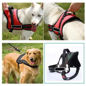 Harnais pour chien réglable de haute qualité, anti-traction, avec fermeture à boucle rembourrée, gilet pour animaux de compagnie pour chiens de petite, moyenne et grande taille, approvisionnement en gros - Product Image 4