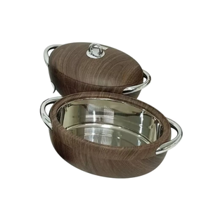 India Handicraft Wooden Exterior Coating Casserole Dish With Matching Lid Amazing Hotpot Made By S & SONS - Product Image 6